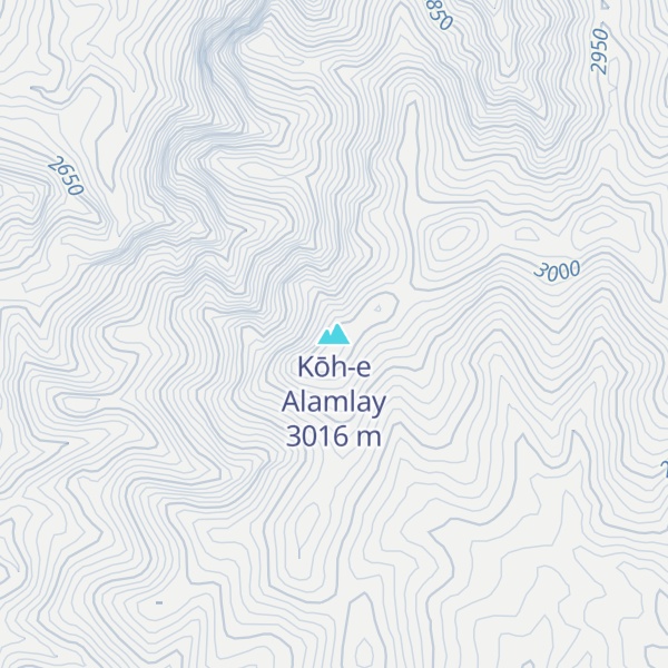Map of Kōh-e Alamlay