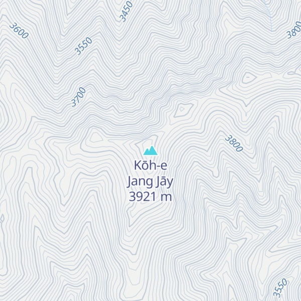 Map of Kōh-e Jang Jāy