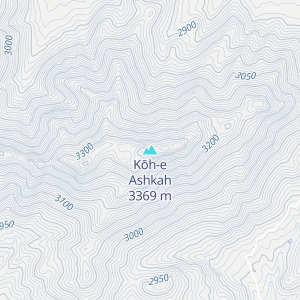 Map of Kōh-e Ashkah