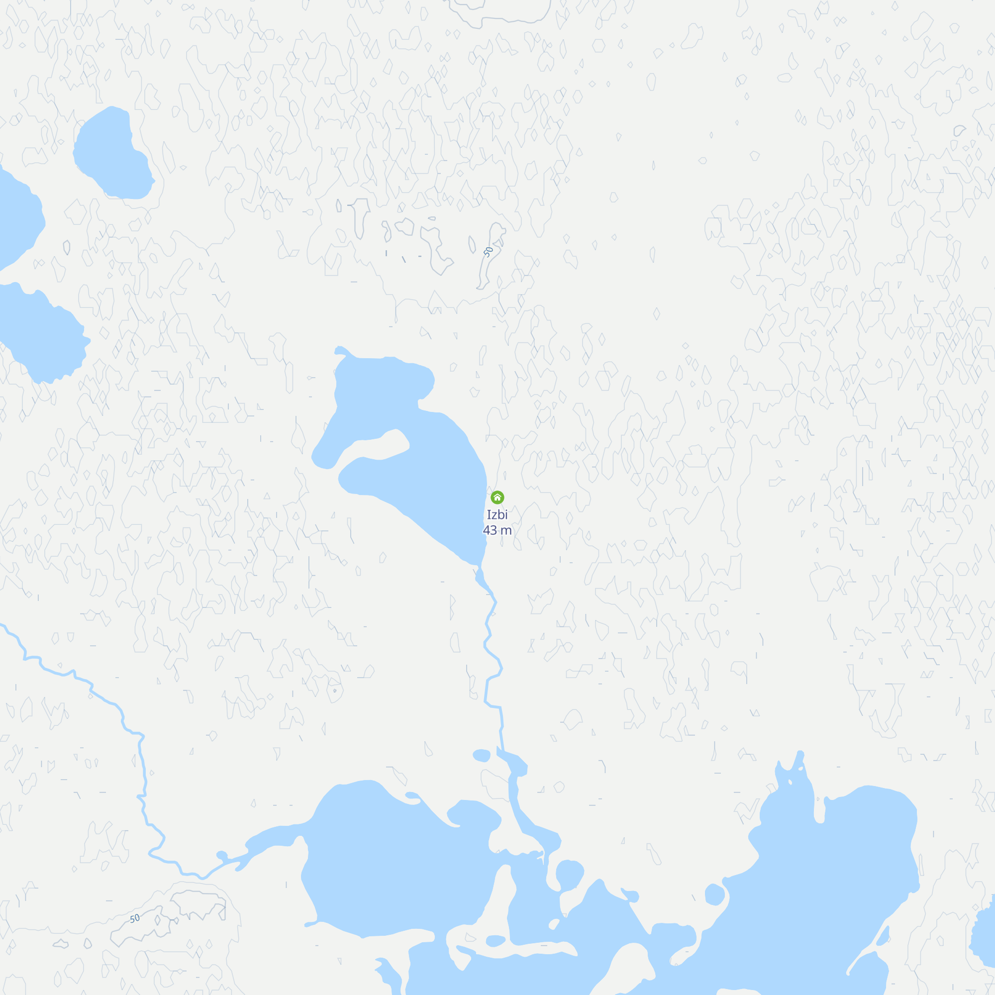 Izbi map