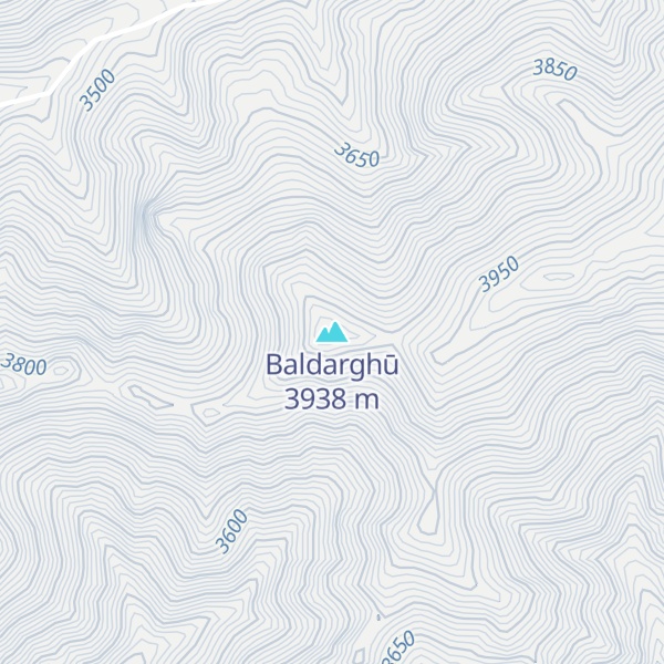 Map of Baldarghū