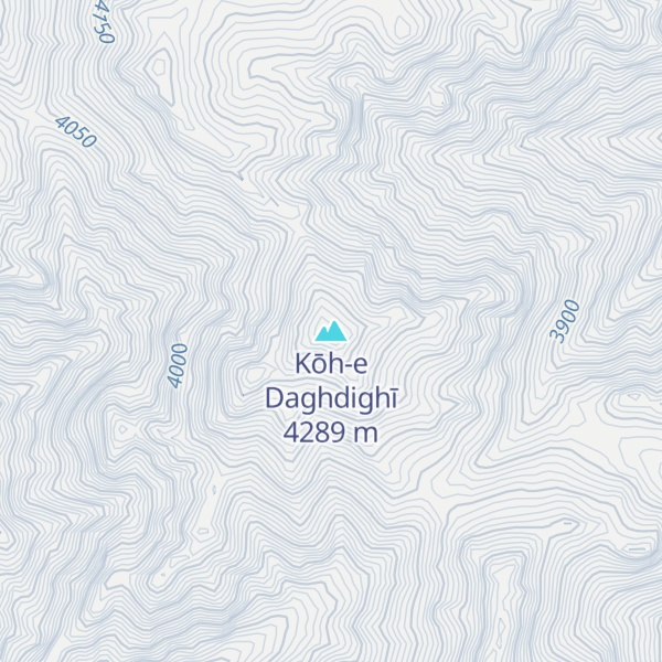 Map of Kōh-e Daghdighī