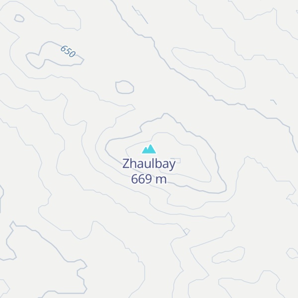 Map of Zhaulbay