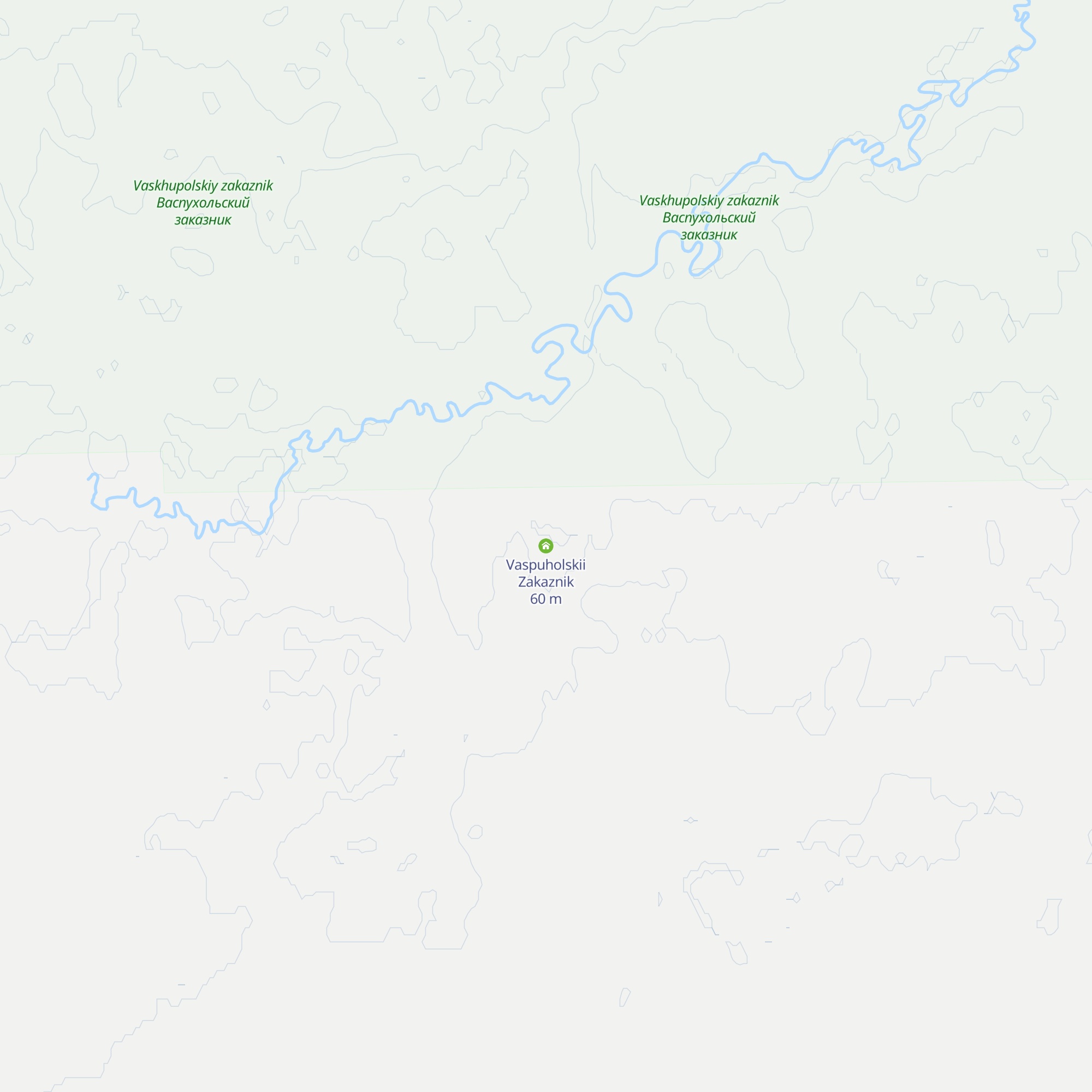 Vaspuholskii Zakaznik map