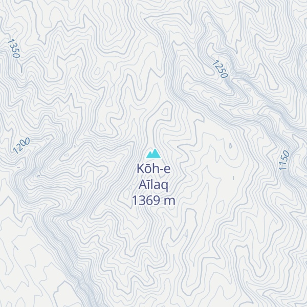 Map of Kōh-e Aīlaq