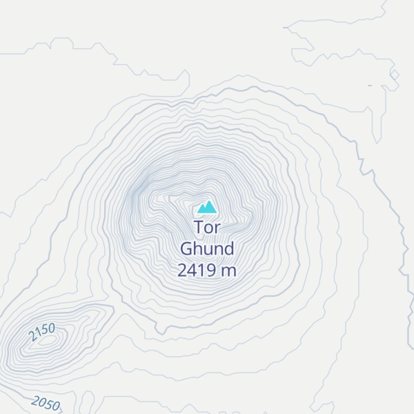 Map of Tor Ghund