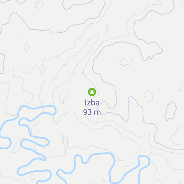 Map of Izba
