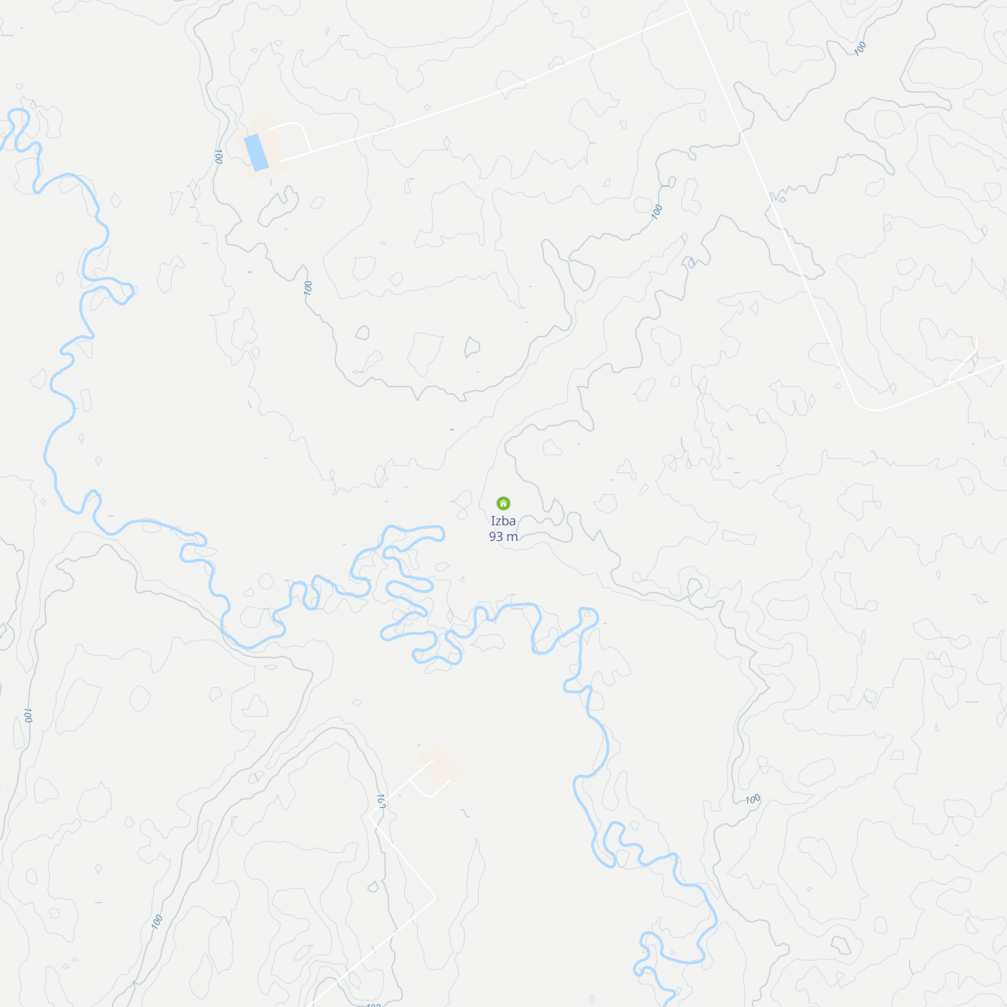 Izba map