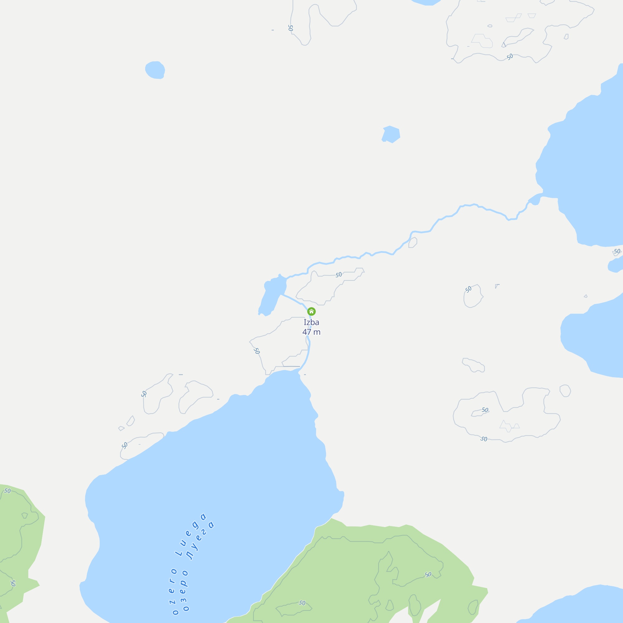 Izba map
