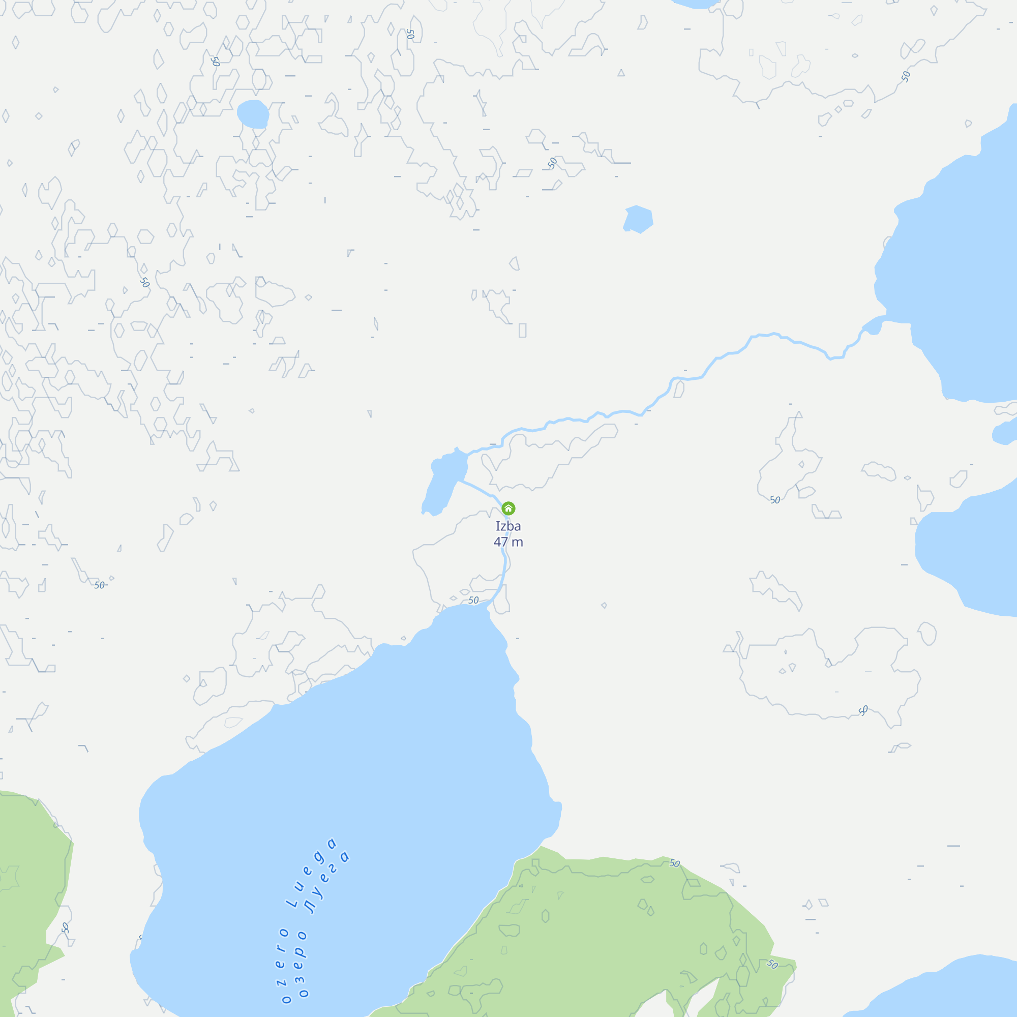 Izba map