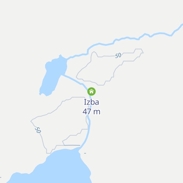Map of Izba
