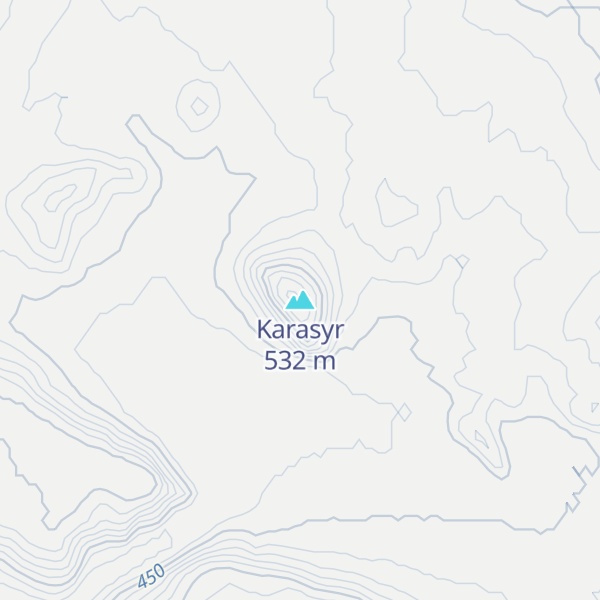 Map of Karasyr