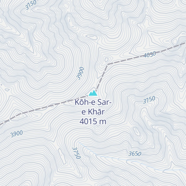 Map of Kōh-e Sar-e Khār