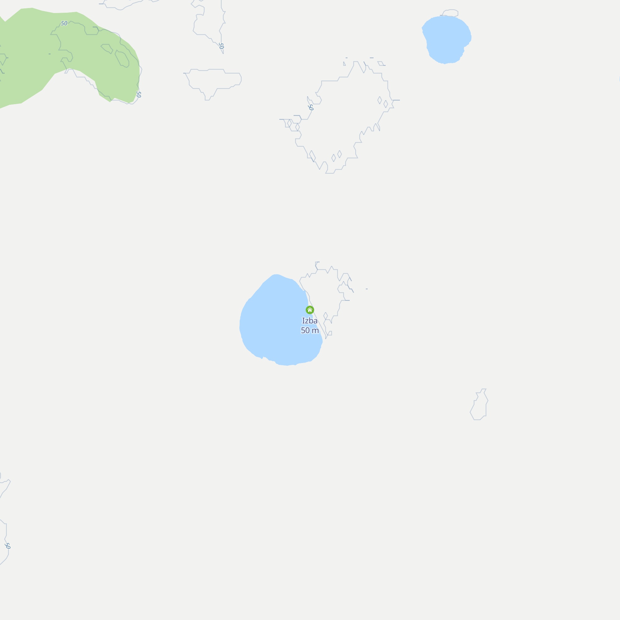 Izba map