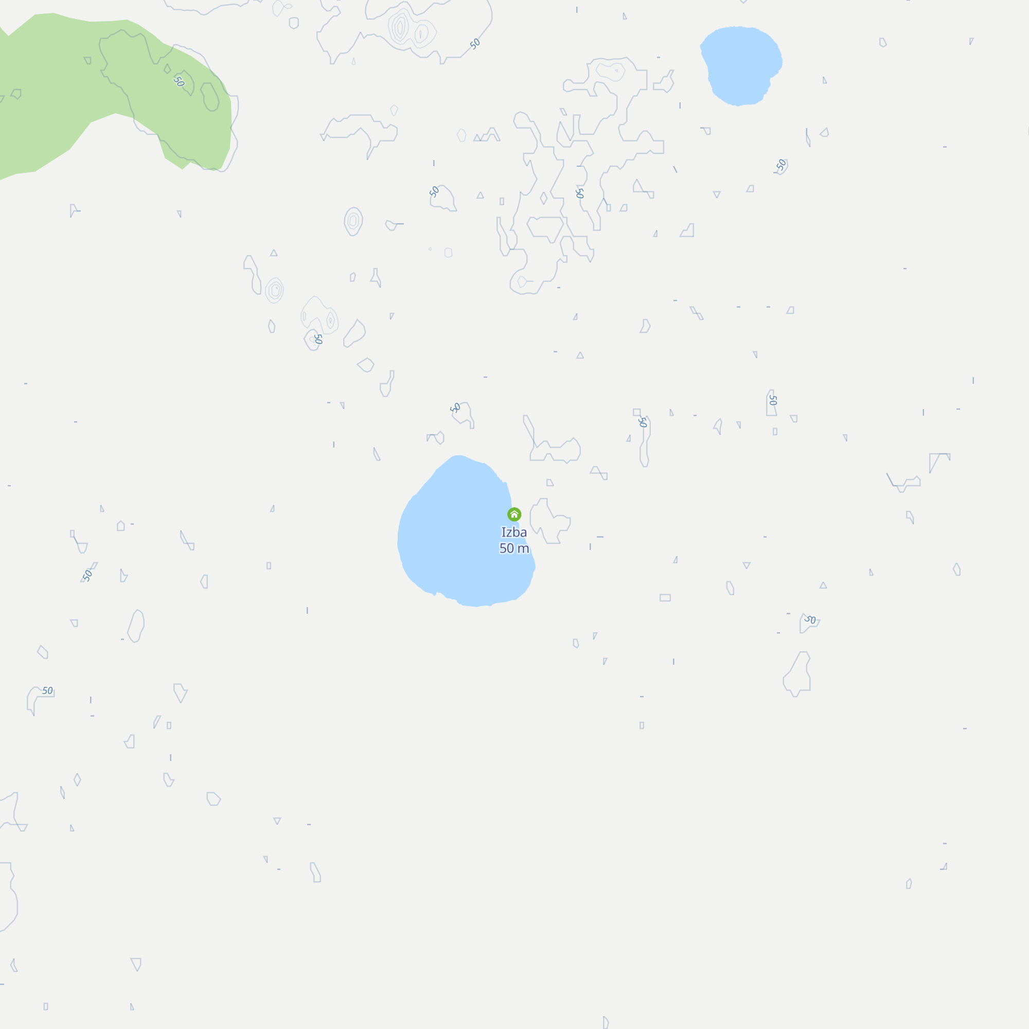 Izba map