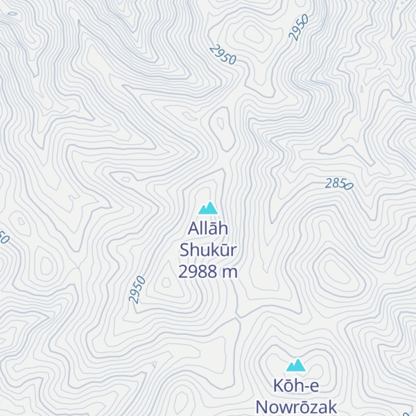 Map of Allāh Shukūr