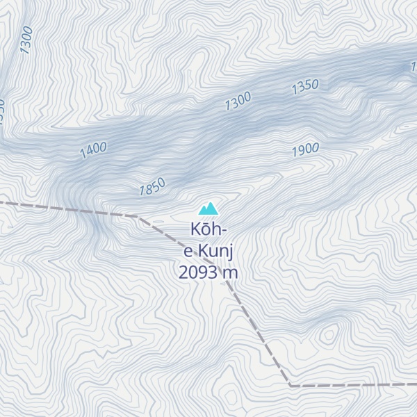 Map of Kōh-e Kunj