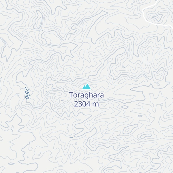 Map of Toraghara