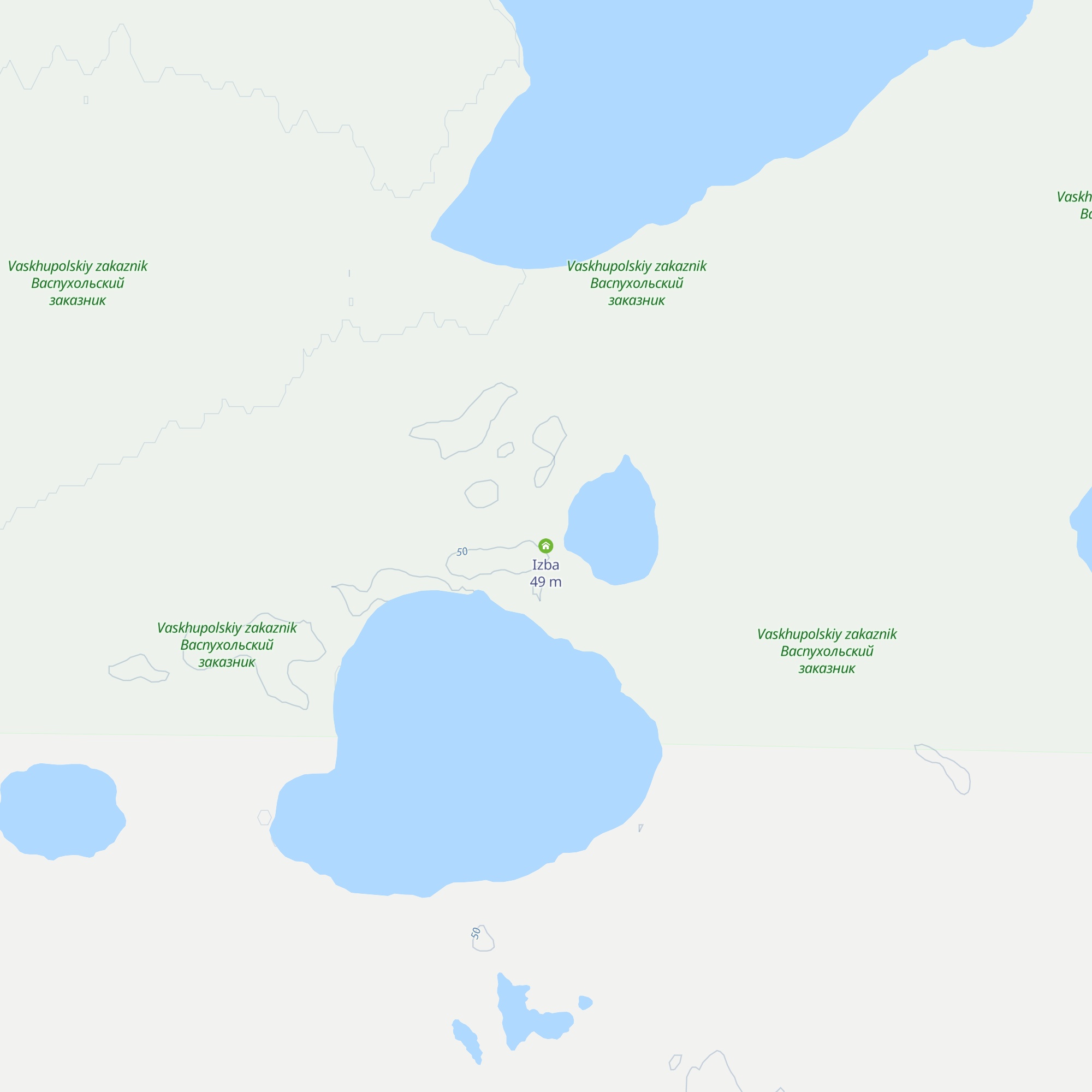 Izba map