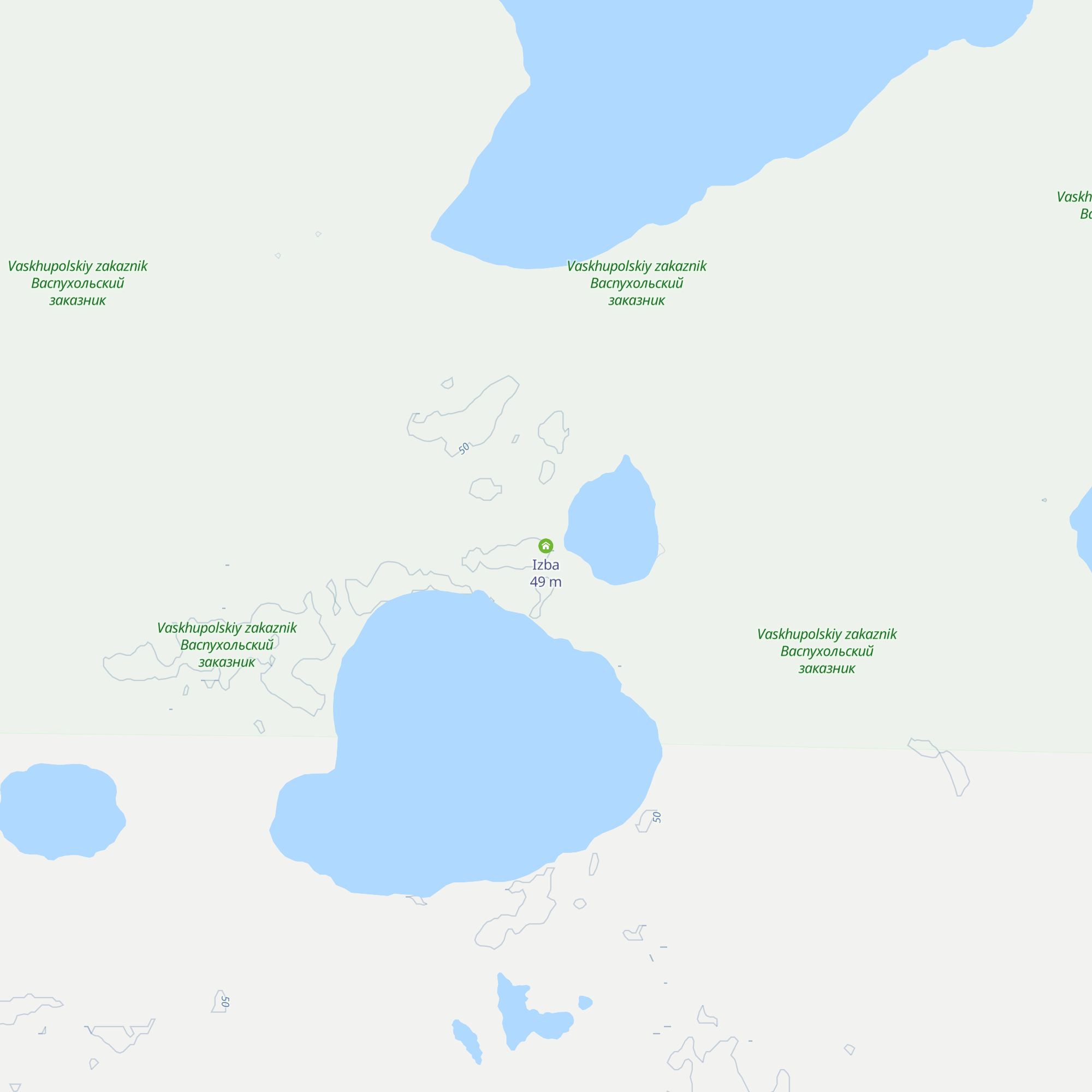 Izba map