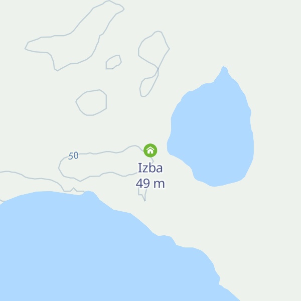 Map of Izba