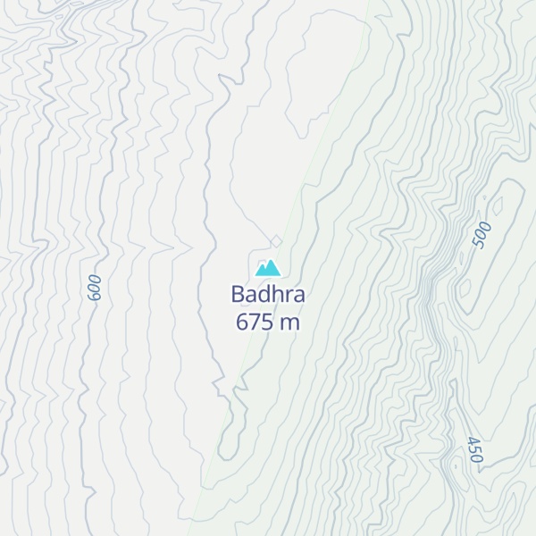 Map of Badhra
