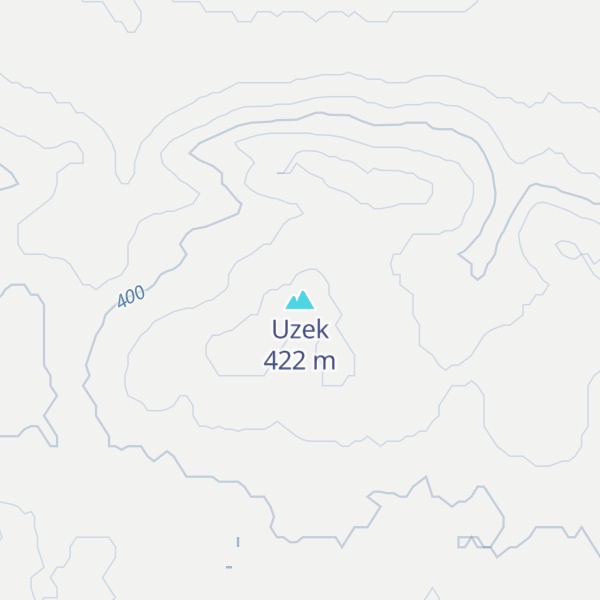 Map of Uzek