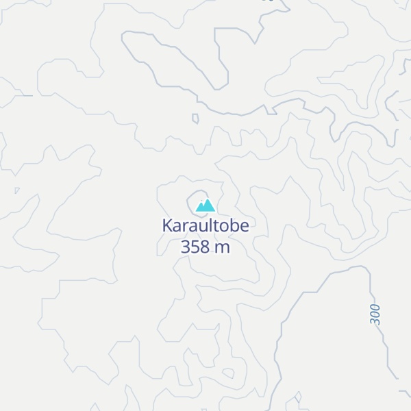 Map of Karaultobe