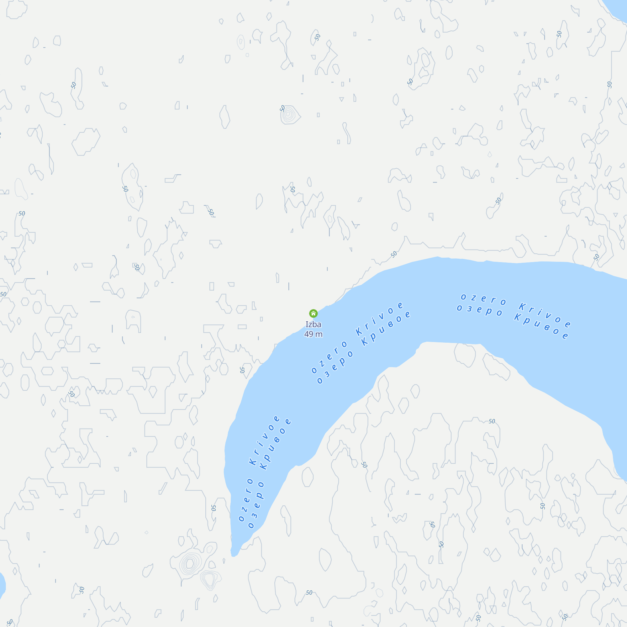 Izba map