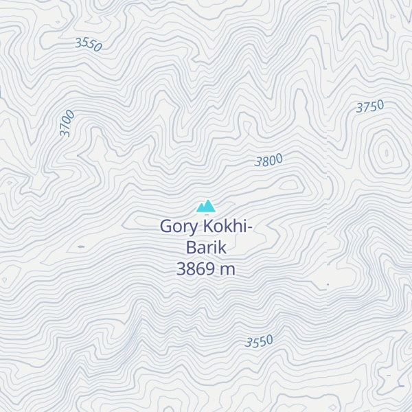 Map of Gory Kokhi- Barik