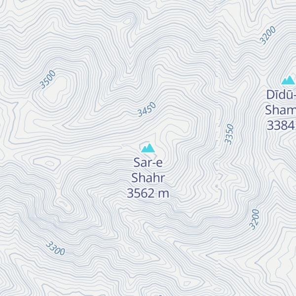 Map of Sar-e Shahr