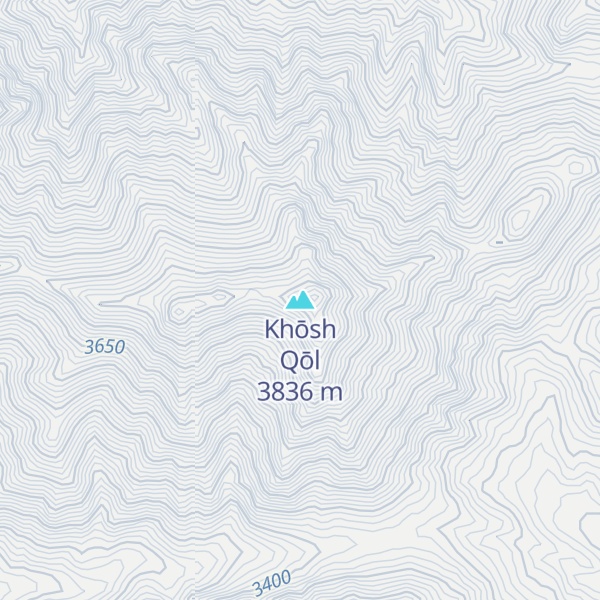 Map of Khōsh Qōl