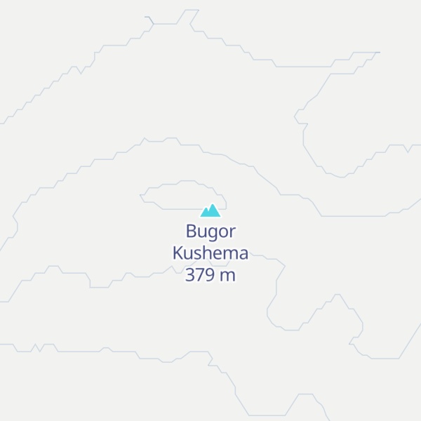 Map of Bugor Kushema