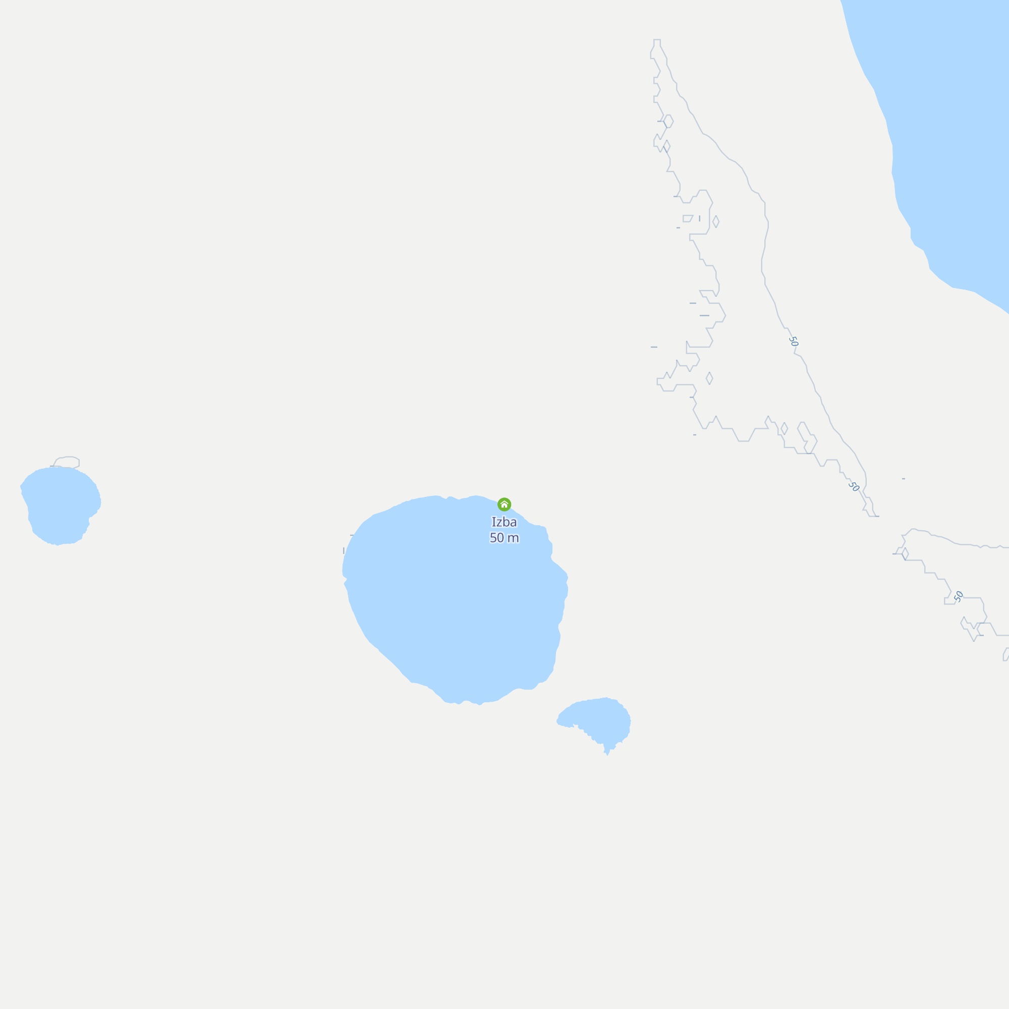 Izba map