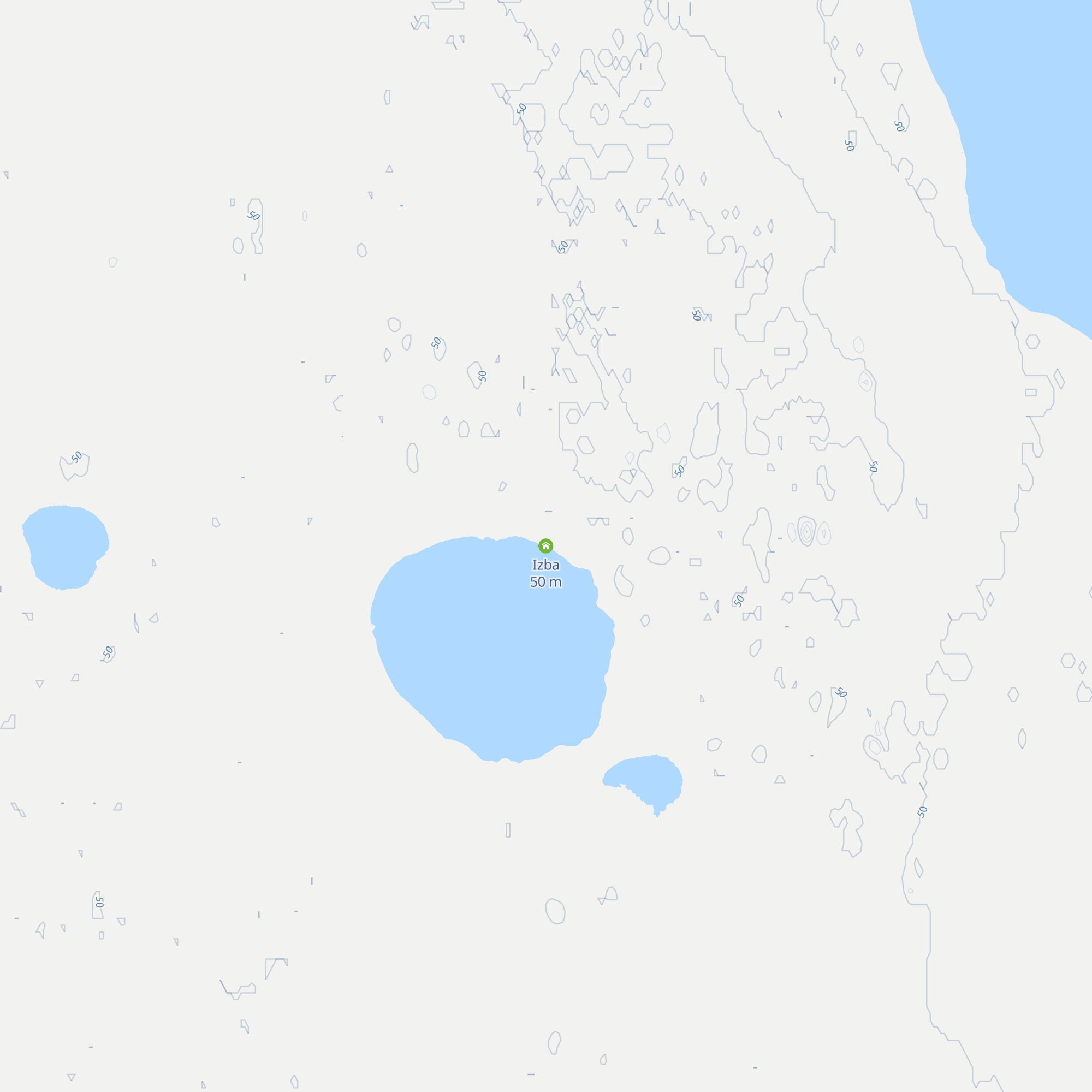 Izba map