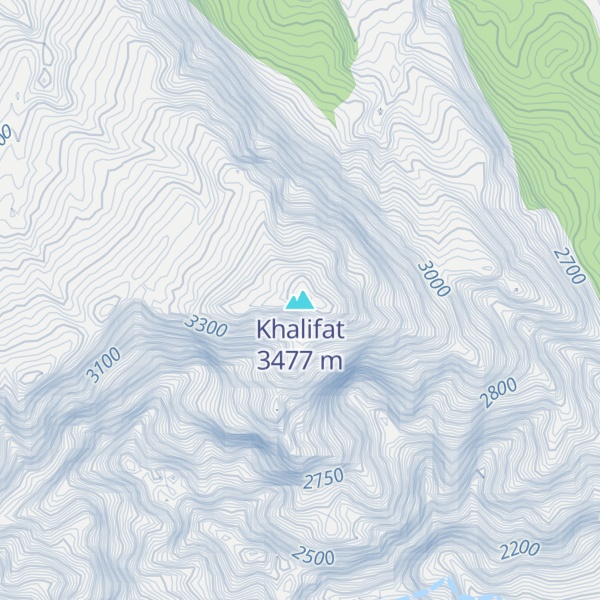 Map of Khalifat