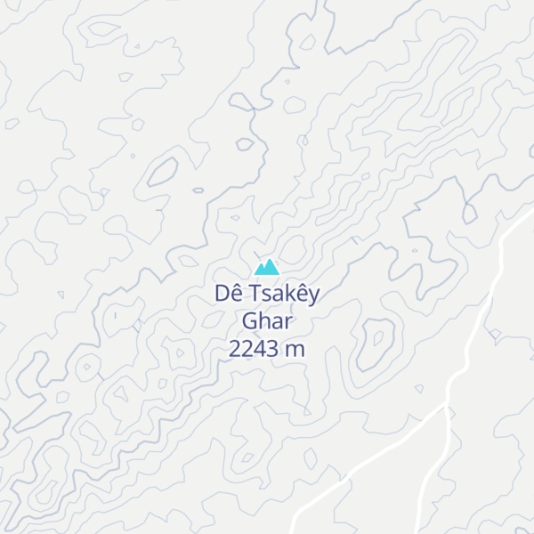 Map of Dê Tsakêy Ghar