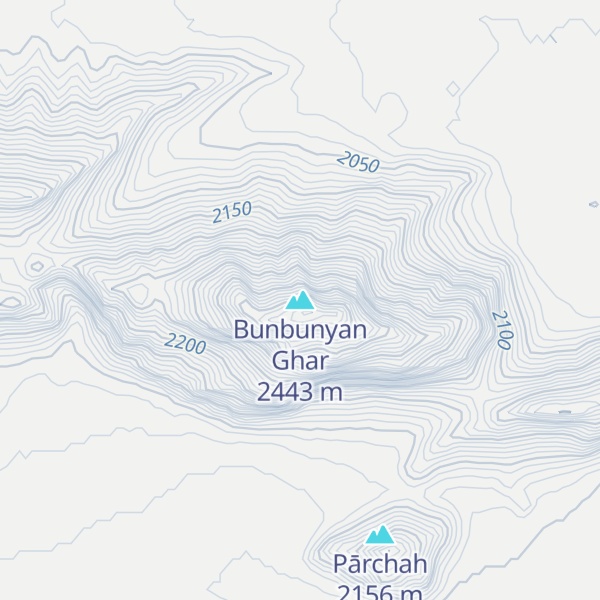Map of Bunbunyan Ghar