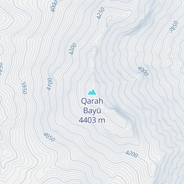 Map of Qarah Bayū