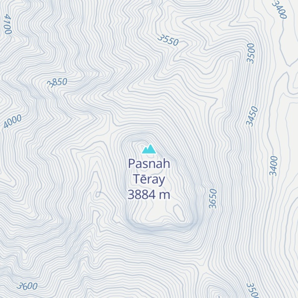 Map of Pasnah Tēray