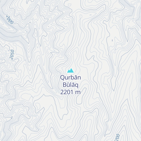 Map of Qurbān Būlāq