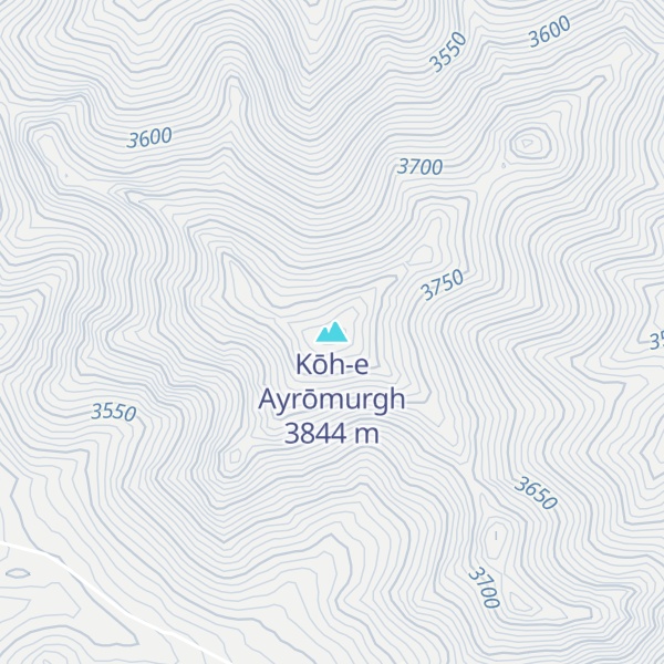 Map of Kōh-e Ayrōmurgh