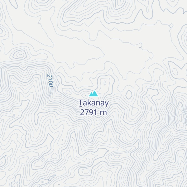 Map of Ṯakanay
