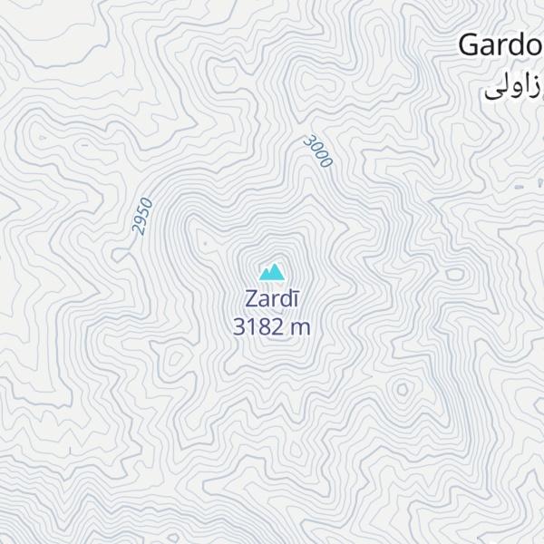 Map of Zardī