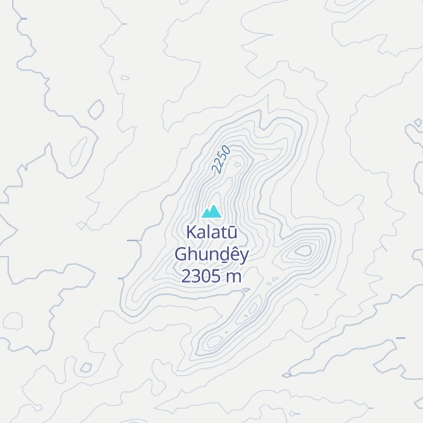 Map of Kalatū Ghunḏêy