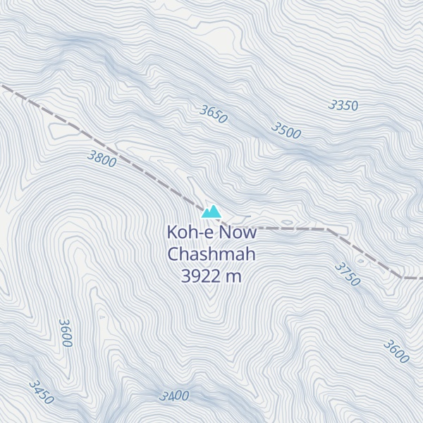 Map of Koh-e Now Chashmah