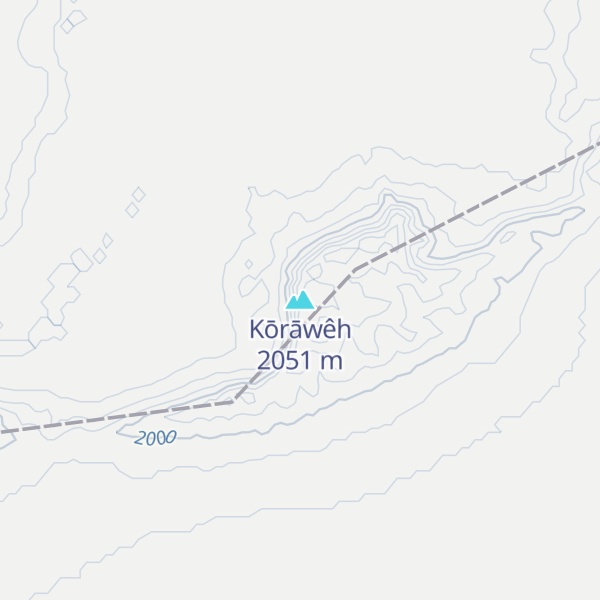 Map of Kōrāwêh