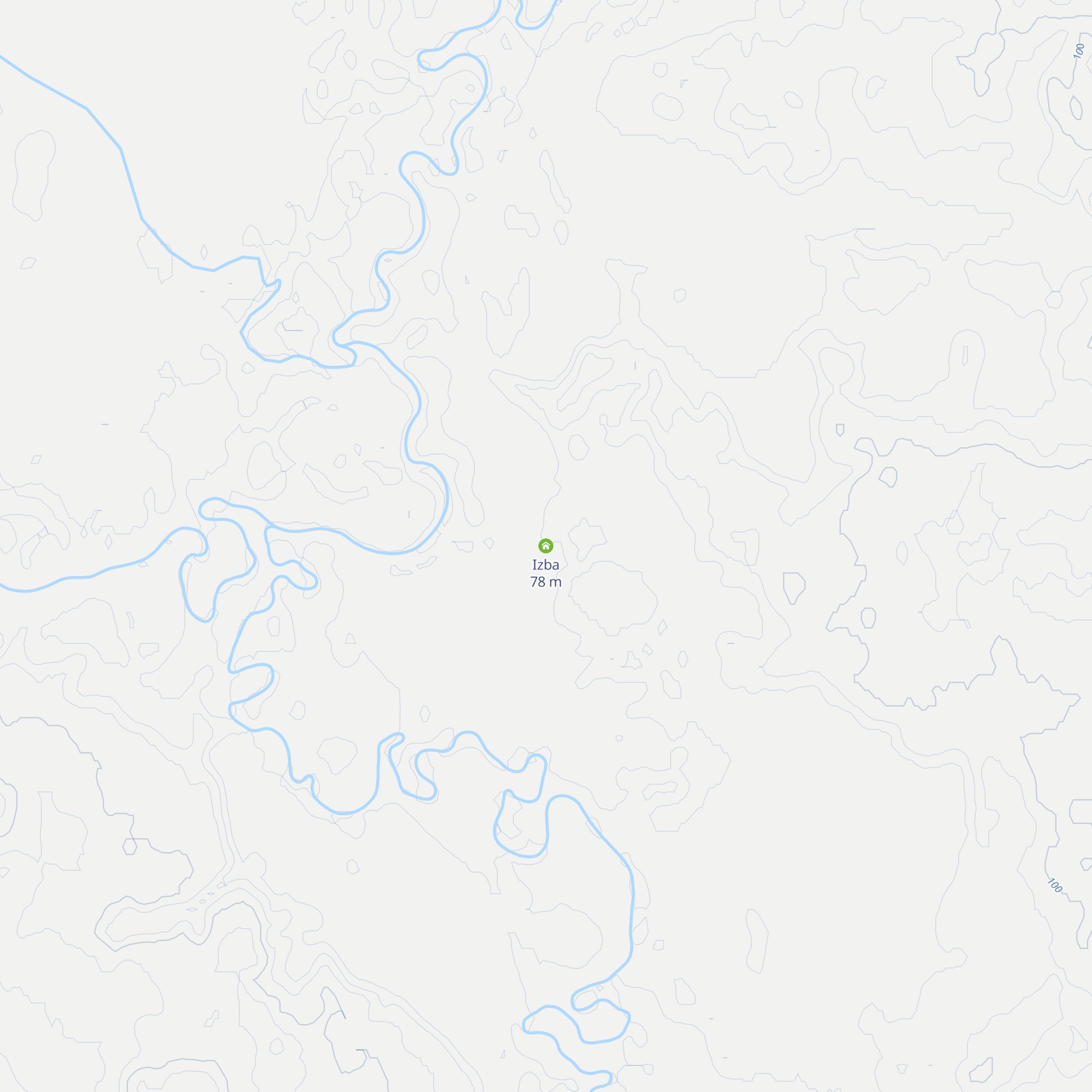 Izba map
