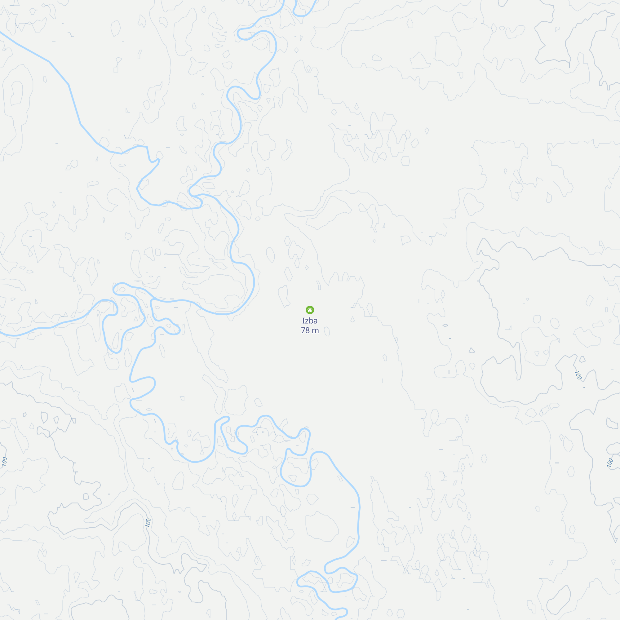 Izba map