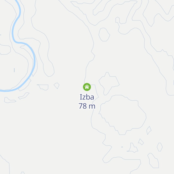 Map of Izba